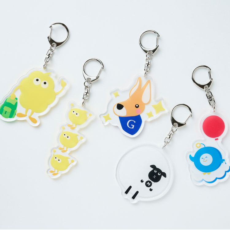 キャラクター アクリルキーホルダー – サイボウズ商店 キャラクター アクリルキーホルダー – サイボウズ商店