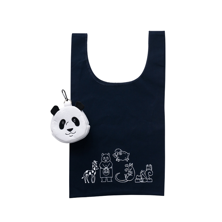 ぶっぱんだポーチ付きエコバッグ