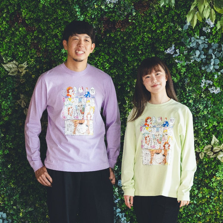 【オマケつき】きとみちゃん 「キントーンがあってよかったね」ロングスリーブTシャツ